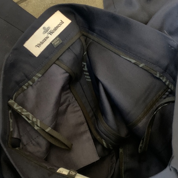 Vivienne Westwood NWT 2017 720$ Asymmetrical Alcoholic Pants with Zipper - Picture 12 of 13